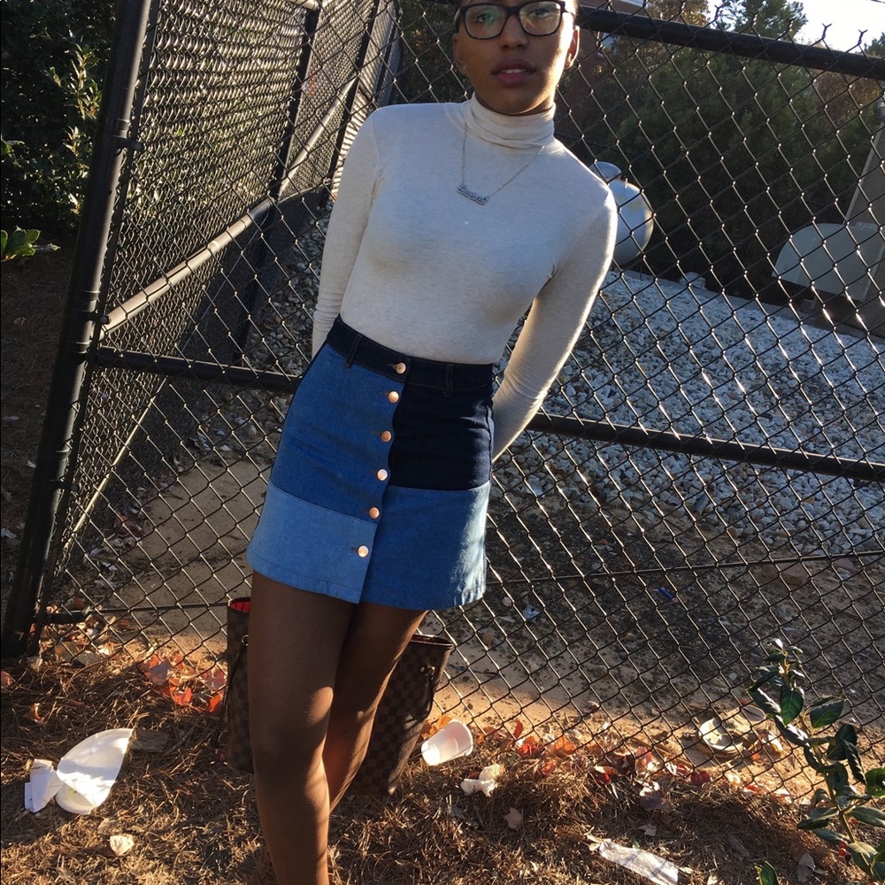 Denim Skirt